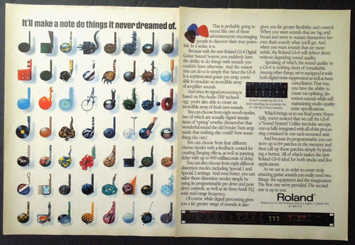 1989 roland digital - 1989, gs-6