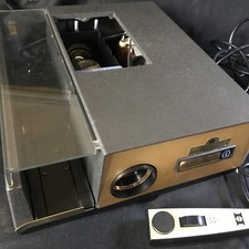 Vintage Hanimex La Ronde Super Auto 35mm Slide Projector Needs New Bulb Leg Snap