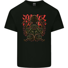 Cobra and Octopus Snake Japan Kids T-Shirt Childrens