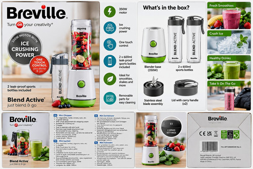 Breville blend active 350w - active,