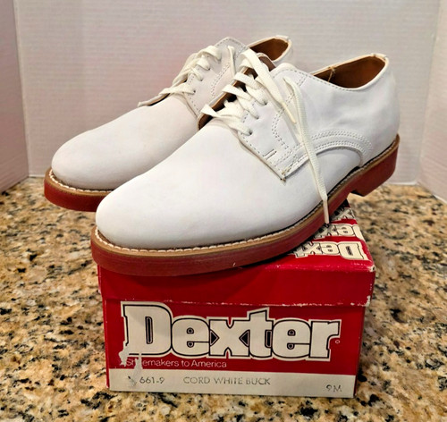 Dexter white buck oxford - white, oxford’s