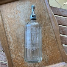 Vintage/retro Redgate, Nottingham, Etched Glass Soda Syphon