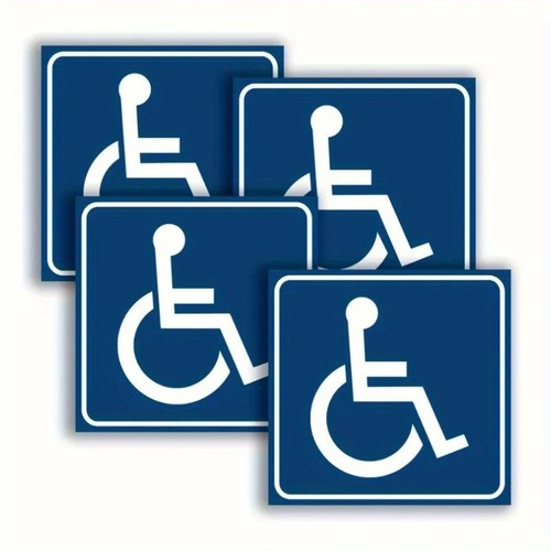 Disabled car stickers - 4, x