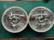 Classic Mini 7” H4 P700 Type Headlights  - Pair - Used