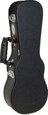 Viking SOPRANO UKULELE HARD CASE. Black Vintage-look. From Hobgoblin