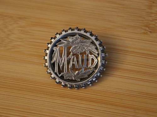 Antique victorian silver - silver, maud