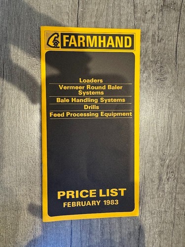 Farmhand ltd price lists - uk,