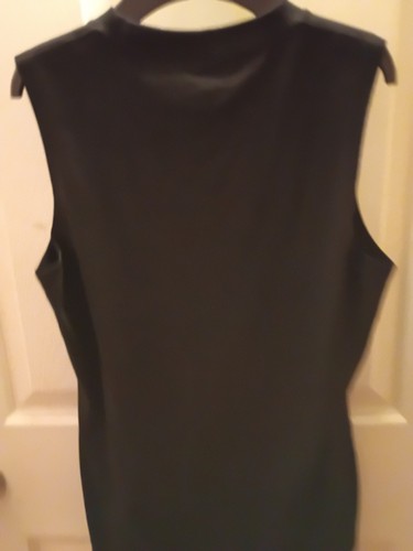 Black stretch cotton with - cotton, i