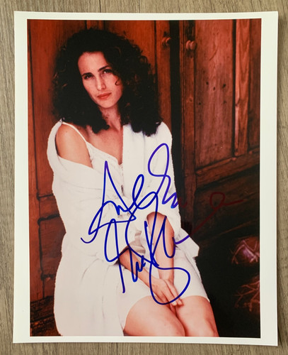 Andie macdowell signed - andie,