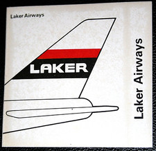 LAKER AIRWAYS   Tail Fin