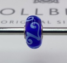 Trollbeads Unique Blue Bead