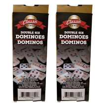 2x Double Six Colour Dot