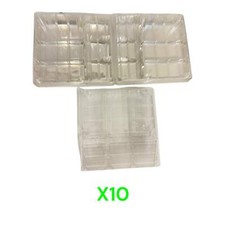 10X Macpac 6 x 9cm Square Plug