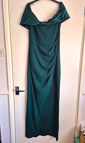 Quiz bottle green satin - quiz,