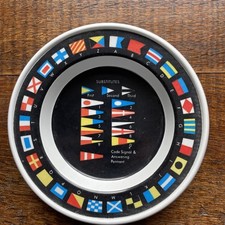 Naval Code Signal & Answering Pennant Trinket Dish 