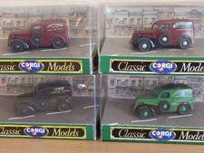 JOB LOT CORGI D980 Ford Popular Van Pearson Abbeycolor Sheldon Lima Boxed