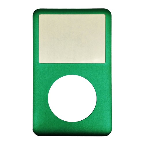 Green face plate - face, apple