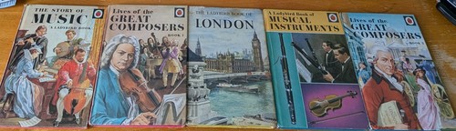 Vintage ladybird books - ladybird, x5