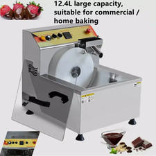 600W Commercial Chocolate Tempering Machine 12.4L Melter-Heating Melting Machine
