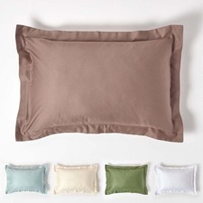 Organic Cotton Oxford Pillowcases 400TC 600TC Equivalent