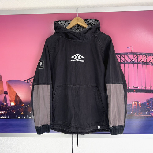 Pretty green umbro hooded - x,