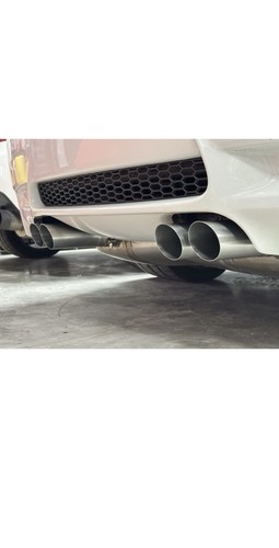 Bmw e9x slash cut - slash, exhaust