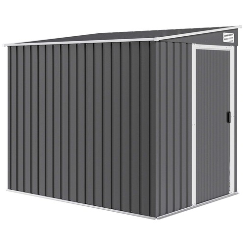 5ft galvanised metal shed - 5ft,