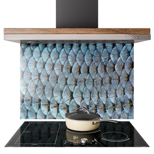 Glass splashback kitchen - glass,
