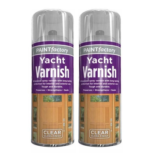 Clear yacht varnish 400ml - clear,