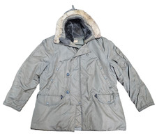 Vintage US 60s USAF 1962 Green Shade 1509 N3B Flying Parka Jacket XL #10