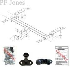 Tow-Trust Towbar for Peugeot 3008 Crossover 2009-2017 - Flange Tow Bar