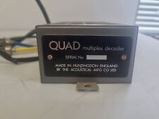 Quad 2 FM Multiplex Decoder Spares Or Repair