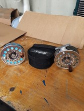 Pflueger Trion 2858 Salmon Fly Reel with Case and Extra Cassette #10/11