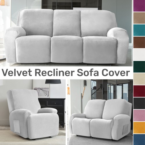 Soft velvet recliner chair - soft,