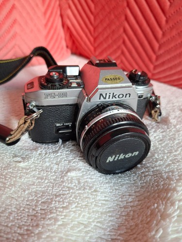 Vintage nikon film camera - vintage,