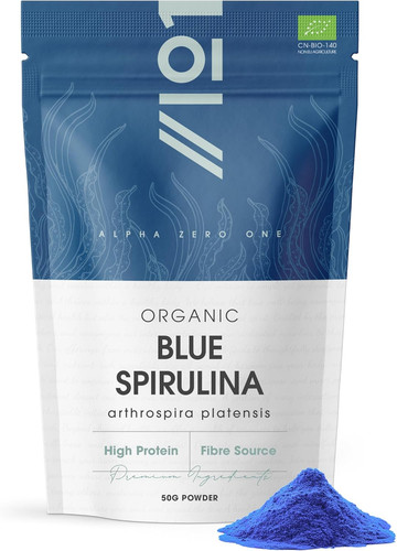 Organic blue spirulina powder - spirulina,