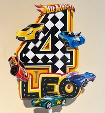 Hot Wheels Personalised Cake