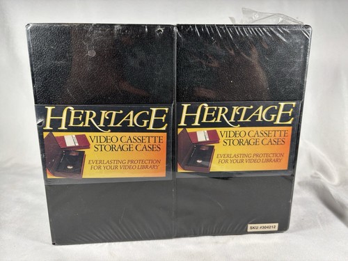 Vhs video cassette storage - video,