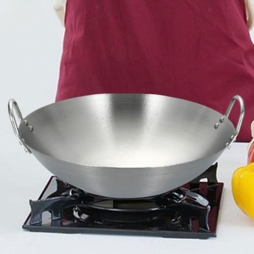 Stainless steel wok - wok, frying
