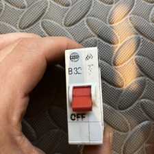 WYLEX B32 Amp Type 2 3871 Breaker MCB Rare Old Style Plug-in MCB Fuse Switch