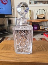 Square Cut Crystal Glass