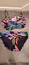 Multicoloured Lycra Bikini Set