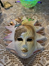 Large Ceramic Venetian Lady