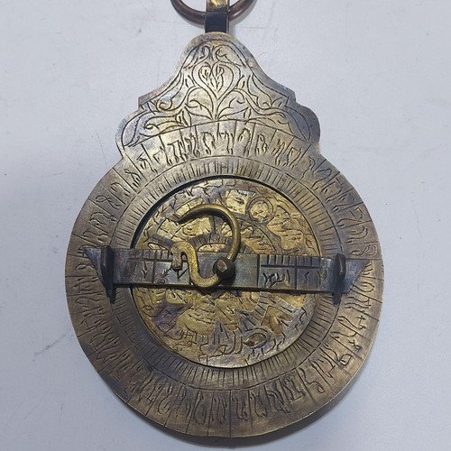 Very rare brass - brass, astrolabe