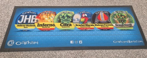 Oakham brewery bar runner - 1,