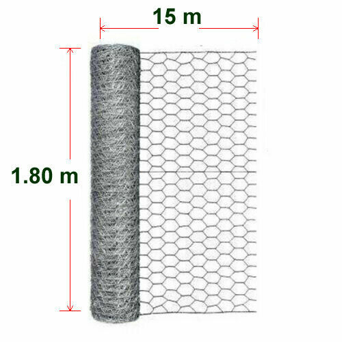 Galvanised chicken wire - galvanised,