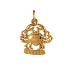 9ct Gold Zodiac Sign Charms / Horoscopes / Zodiacs / Charm / Pendant