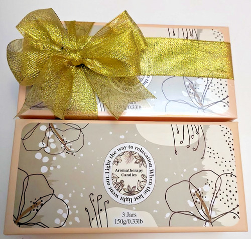 Natural soy wax candle set - wax,