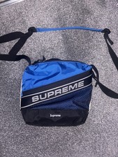 Supreme Shoulder Bag - FW23 - 3D Reflective logo - Blue/Black - Used Once