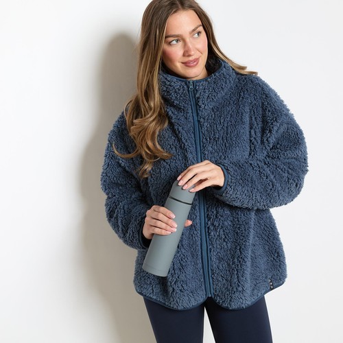 Ohs teddy fleece jacket coat - ohs,